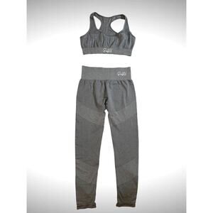 Body‎ NV 2 piece Workout Athleisure Set, Leggings and Sports Bra, Large